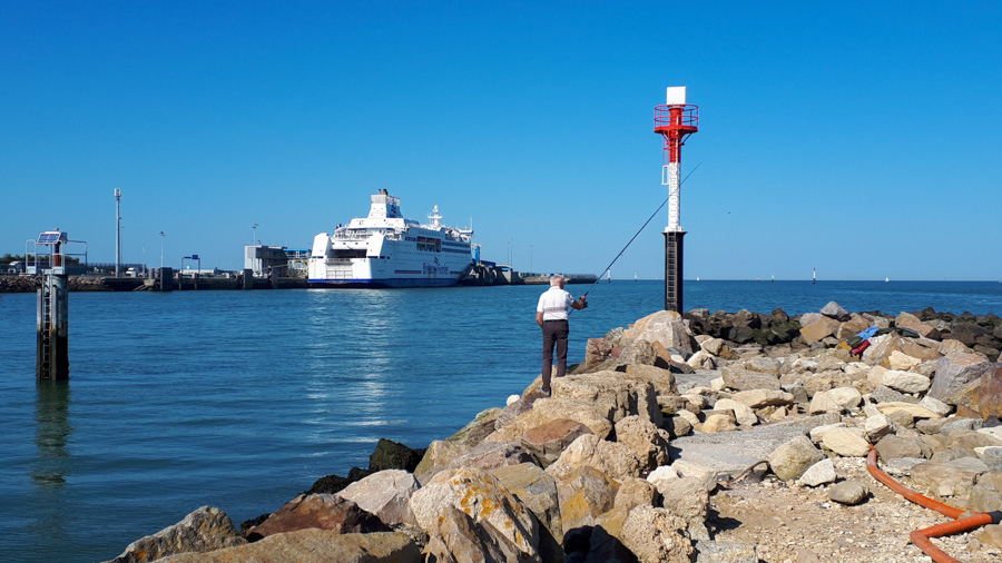 Ouistreham, côté phare.