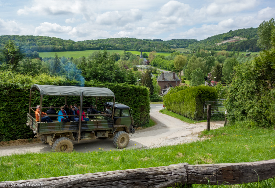 Visite en camion militaire, 2016