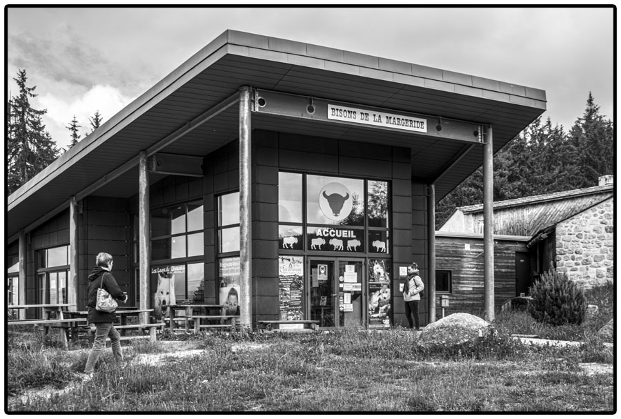 Parc des bisons d'Europe - l'accueil