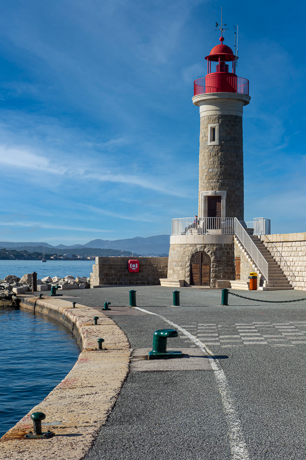 Photoshop remplacer le ciel - Le phare de Saint-Tropez, 2021