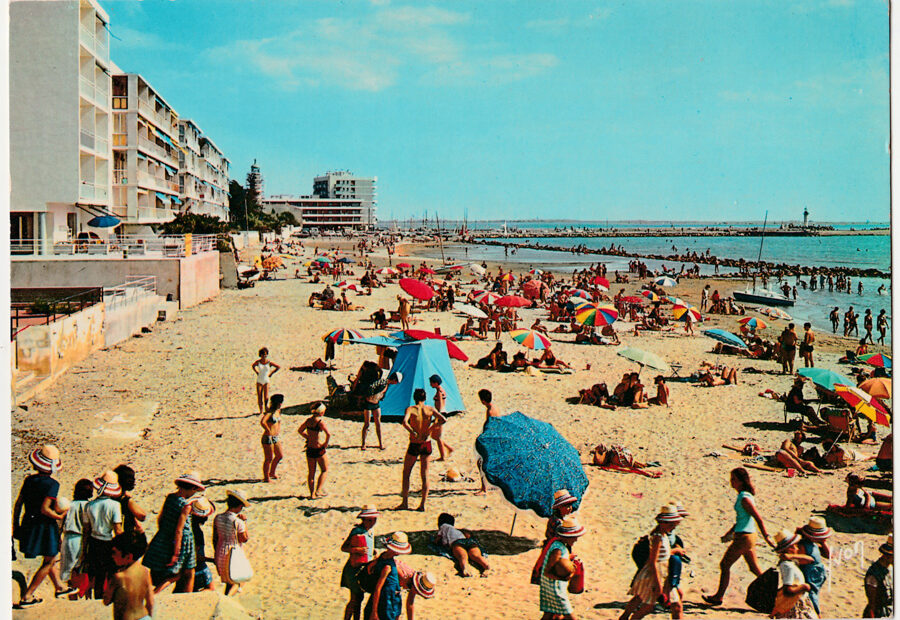 COULEURS ET LUMIERE DE FRANCE 30 - GRAU-DU-ROI (Gard) - La Plage. E.K.B. 8298.- Editions d'Art «YVON Paris»