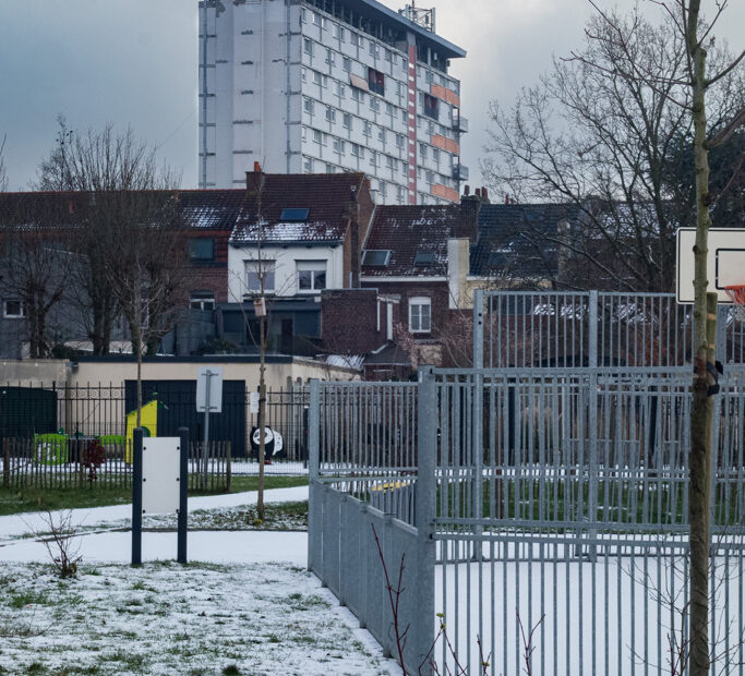 Résidence "Les Peupliers" en hiver - La Madeleine